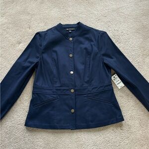 INC International Concepts Indigo Sea Jacket